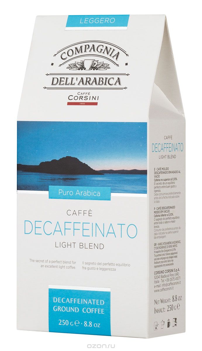 Compagnia Dell'Arabica Caffe Decaffeinato  , 250  ( )