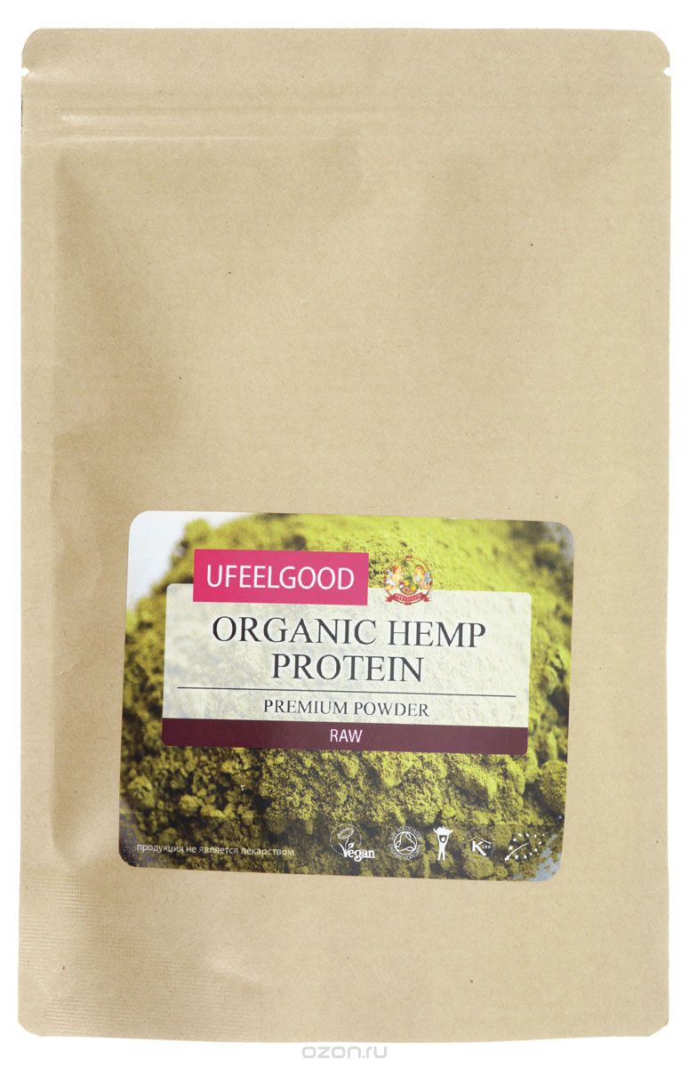 UFEELGOOD Organic Hemp Protein Powder   , 200 