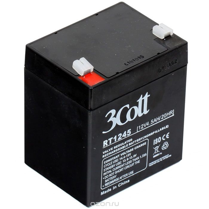 3Cott 12V4.5Ah аккумулятор для ИБП