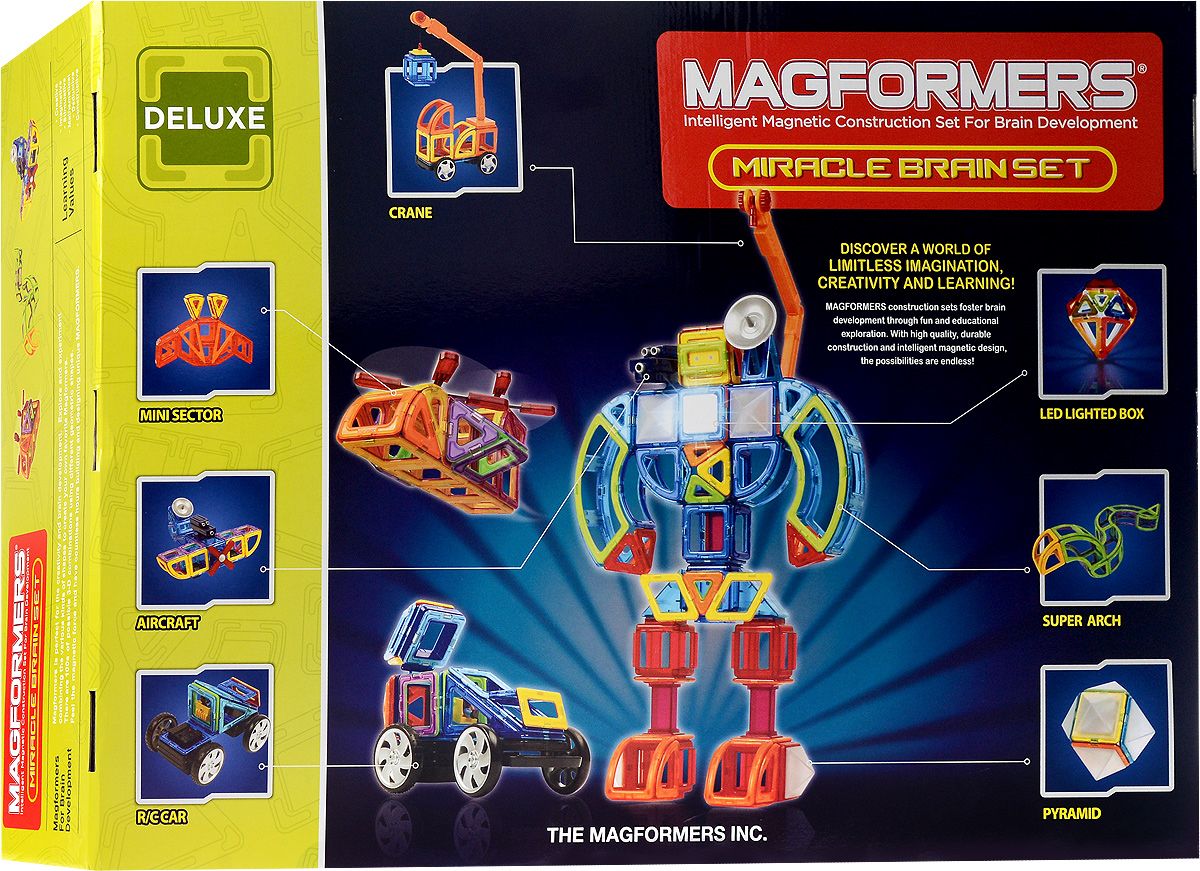 Magformers   Miracle Brain Set