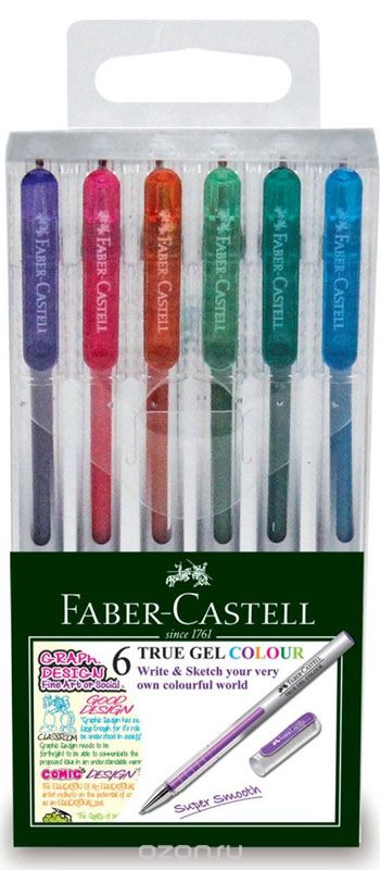 Faber-Castell   True Gel 6 