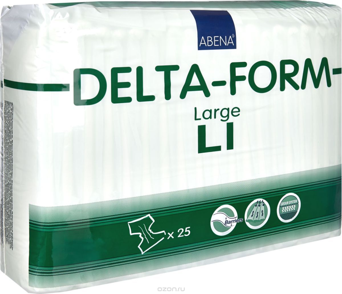 Abena Подгузники для взрослых Delta-Form L1 25 шт