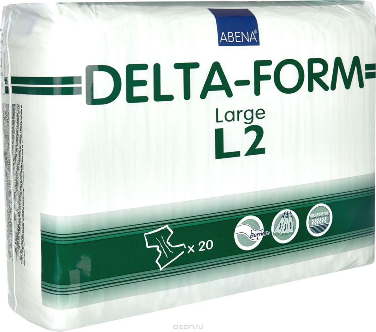 Abena Подгузники для взрослых Delta-Form L2 20 шт