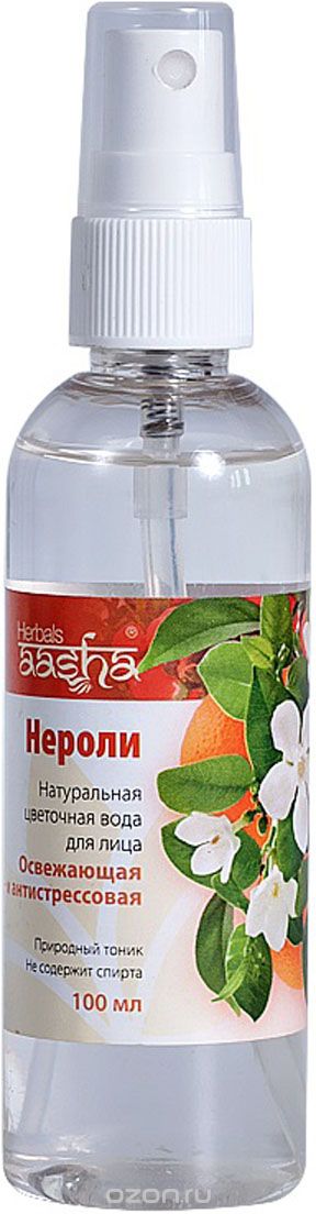 Aasha Herbals Цветочная вода для лица Нероли, 100 мл