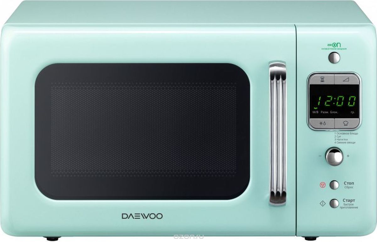 Daewoo KOR-6LBR, Blue микроволновая печь