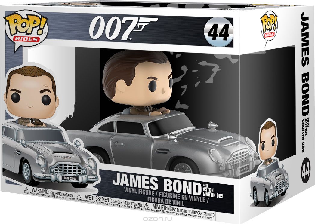 Funko POP!  James Bond with Aston Martin DB5