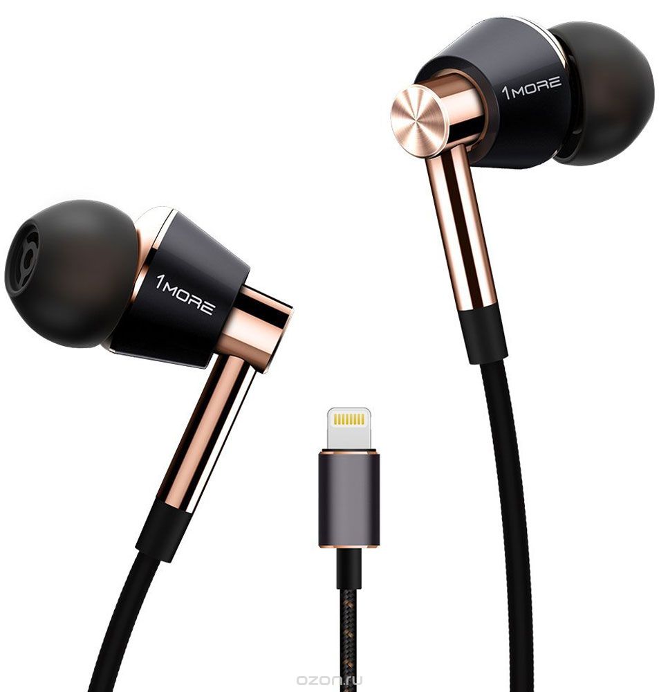 1MORE E1001L Triple Driver LTNG, Gold наушники