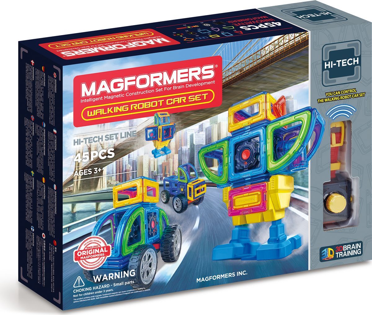 Magformers   Walking Robot Car Set 45