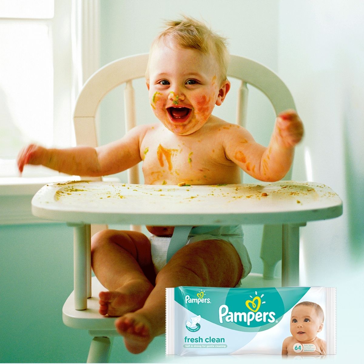 Pampers    Baby Fresh Clean 256 