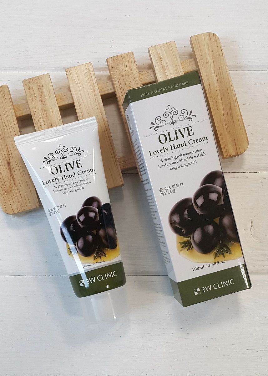 3W Clinic Крем для рук Oliva (Олива), 100 мл