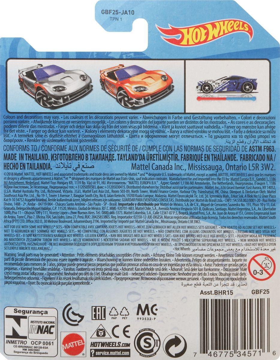 Hot Wheels Color Shifters _BHR15_GBF25